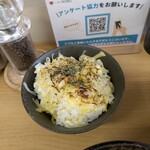 らぁ麺 NOBU - 炙りチーズリゾット　100円