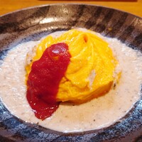 エサカイタリアン オカムー - ドレス・ド・オムライス1200円