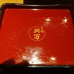 川万 - ふたアップ