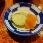 川万 - お新香アップ