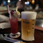 鉄板焼ステーキハウス jam - オリオン生ビール大950円　ノンアルカクテル600円