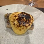 roku - ドイツのホワイトアスパラ　卵チーズのサバイヨンソース
      