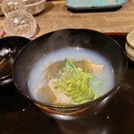 松蔭鶴水 - 蛤　竹の子