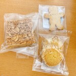 おやつカフェ ホリック - くるみのフロランタン、くまさんクッキー、ディアマンクッキー