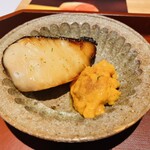 馳走 啐啄一十  - 【写真⑳】塩鰆、紫雲丹(長崎県大村湾)