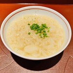 馳走 啐啄一十  - 【写真⑫】虎魚(広島県、2日寝かせ)と蛤(茨城県)出汁のおじや