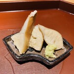 馳走 啐啄一十  - 【写真④】炭火焼き本ミル貝(山口県下関市)の肝