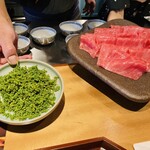 馳走 啐啄一十  - 【写真⑯】高森和牛(沼本カット)、花山椒