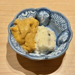 すが弥 - ウニとカマンベールのトリュフチーズ♡