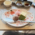 和食料理人＆挽肉製作所 - デザートセット