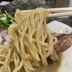 麺屋 時茂 - 麺アップ