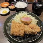 とんかつ 16 - 幸福豚　ロース　氷室豚　ヒレ　ハーフ&ハーフ　定食