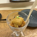 鮨おばな - ウニパフェ