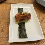 鮨おばな - アカガイ(ヒモ)