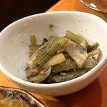 やきとり 正や - セロリ焼き浸し