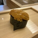 鮨おばな - ウニ（＾Ｏ＾☆♪
