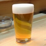 家庭料理 小川 - スーパードライ生ビール