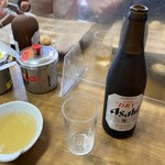 ふなまち - ビール(アサヒ中瓶)