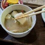 高森田楽保存会 - だご汁アップ