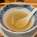 喜多方 満喜 - 塩ワンタンメン　ごちそうさまでした