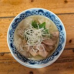 喜多方 満喜 - 塩ワンタン麺