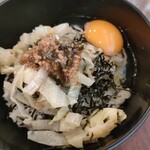 世田谷餃子 - この後かき混ぜて美味しく頂きました