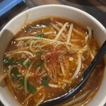 あゆみ - ミニ台湾ラーメン(辛さ倍増)