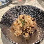 神戸牛炉釜ステーキ GINZA KOKO炉 - ガーリックライス