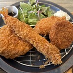 銀座青果堂 fruits parlor×タニタカフェ - フライのアップ