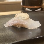 鮓 有無 - 眞子鰈　肝ソース