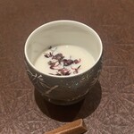 鮓 有無 - 鯛の白子の冷製スープ