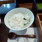 日本料理　香せり - 2014.08 ごはん