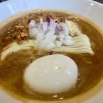 ヌードル＆スパイスカレー 今日の1番 - 甘エビの濃密ソバ　2/2