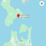 cafe 海と硝子 - お店の場所