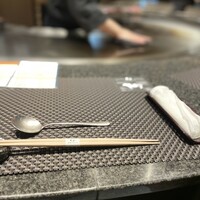 銀座のステーキ - マットも滑らないタイプ