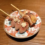 296928859 - 淡海地鶏串　こころ