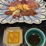 尾頭橋すみや - 前足、あぶら、肝、精巣、心臓