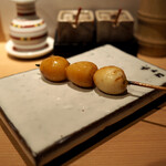 焼鳥 おみ乃 - 白玉（うずらの卵）