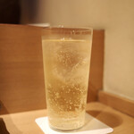 焼鳥 おみ乃 - デュワーズ（炭酸割）