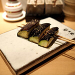 焼鳥 おみ乃 - 茄子