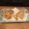 天ぷら新宿つな八 - かき揚げ&筍&キス