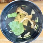 武寿司 - お吸い物