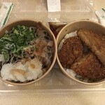 フレンドマート - 料理写真:福井そばとカツ丼