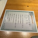 石巻狐崎漁港 晴れの日 名掛丁店 - お品書き
