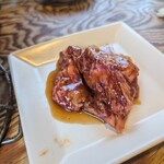 サカイ食堂 - 漬け込み牛ハラミ（1400円）