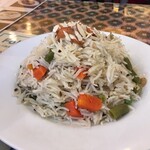 インド料理 パリワル - カレーと合う穏やかな味わいですが、そのまま食べても旨い！ベジタブルプラオ
