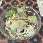 インド料理 パリワル - セットのサラダ