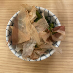 立呑み 晩杯屋 - 菜の花のからし和え