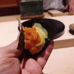 くるますし - ワタリガニ  カニミソ  半熟うちこ