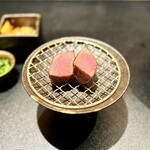 西麻布 焼肉 X - 但馬玄タン厚切り